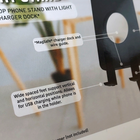 Desktop Phone Stand with Light - Picture 7 of 8